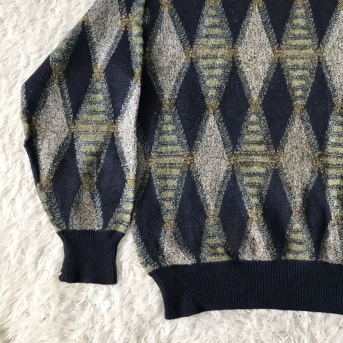 Japanese Brand Vtg Crocodile Nice Art Knit Sweater Jumper Size US L / EU 52-54 / 3 - 3 Thumbnail
