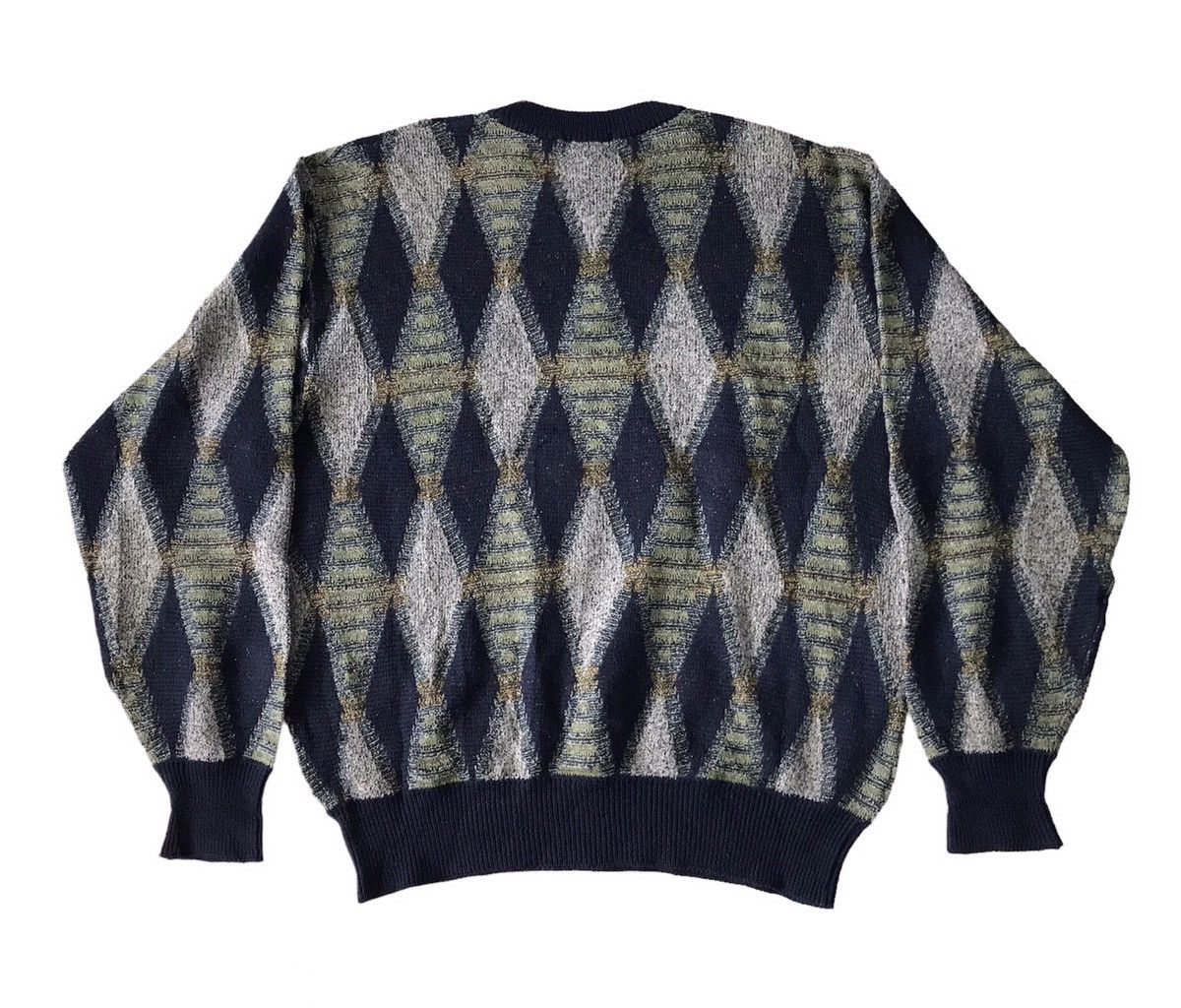 Japanese Brand Vtg Crocodile Nice Art Knit Sweater Jumper Size US L / EU 52-54 / 3 - 2 Thumbnail