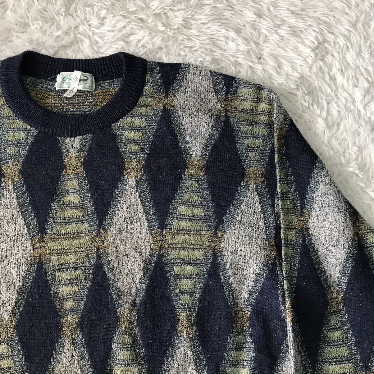 Japanese Brand Vtg Crocodile Nice Art Knit Sweater Jumper Size US L / EU 52-54 / 3 - 5 Thumbnail