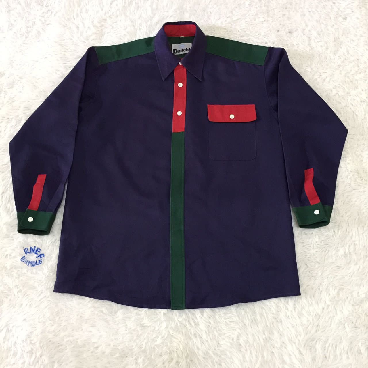 Japanese Brand Daiichi japanese brand button up shirt one pocket Size US L / EU 52-54 / 3 - 1 Thumbnail