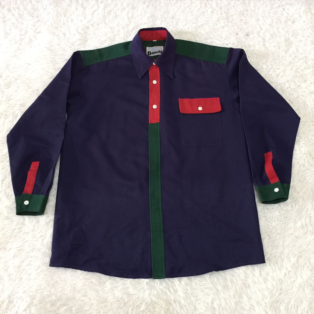 Japanese Brand Daiichi japanese brand button up shirt one pocket Size US L / EU 52-54 / 3 - 10 Thumbnail