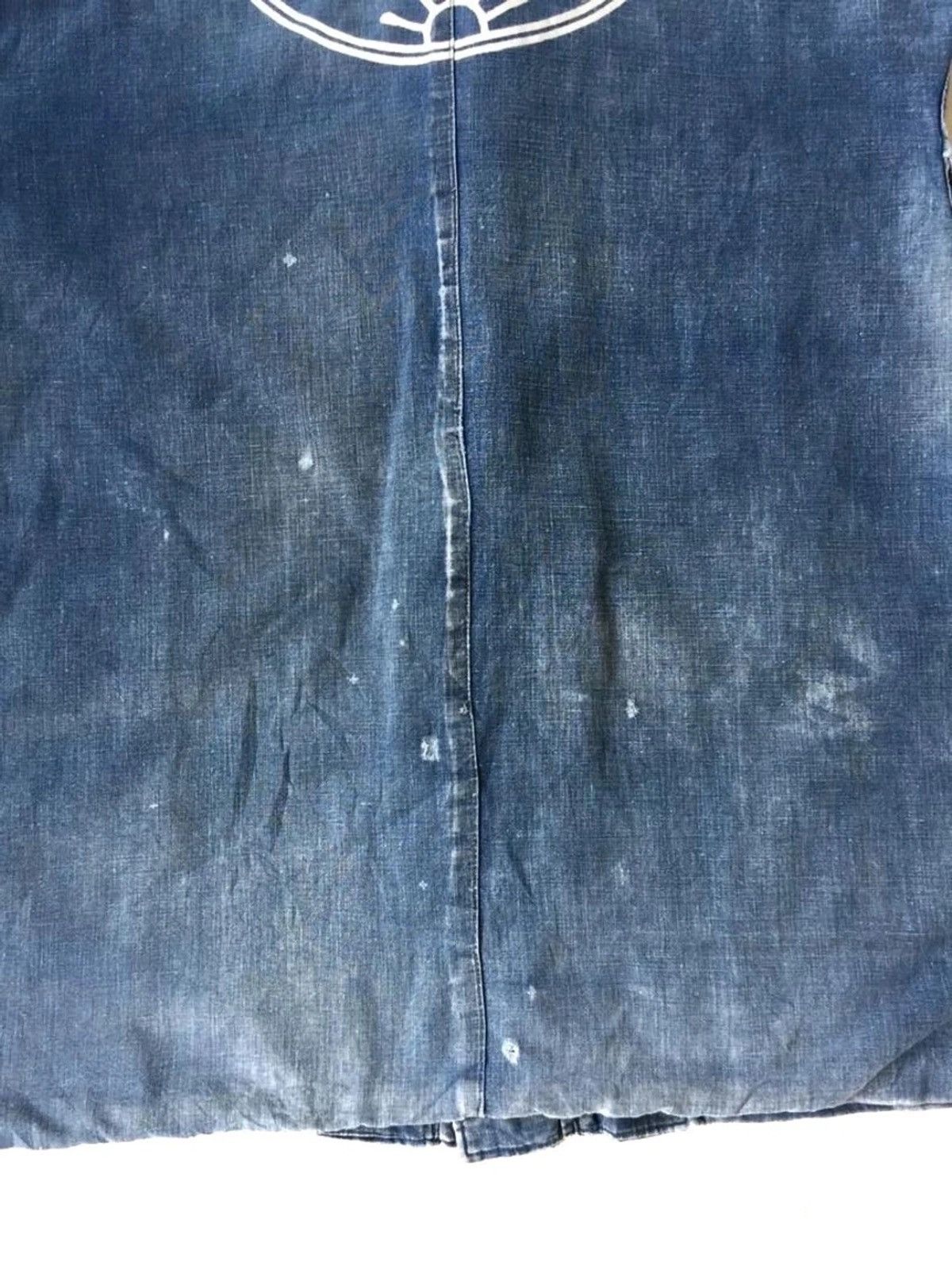 Indigo × Vintage 💥Vintage Rare Distressed Indigo Kimono Jacket Size US M / EU 48-50 / 2 - 9 Thumbnail