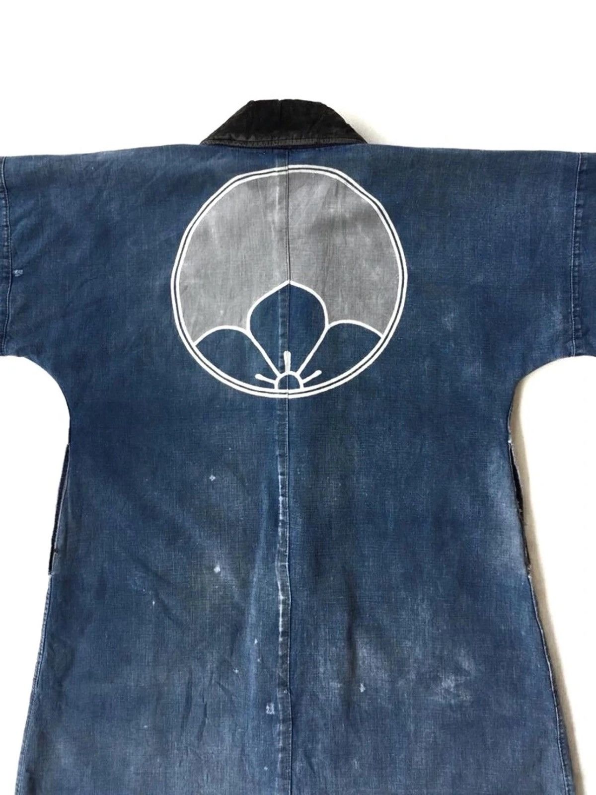Indigo × Vintage 💥Vintage Rare Distressed Indigo Kimono Jacket Size US M / EU 48-50 / 2 - 4 Thumbnail