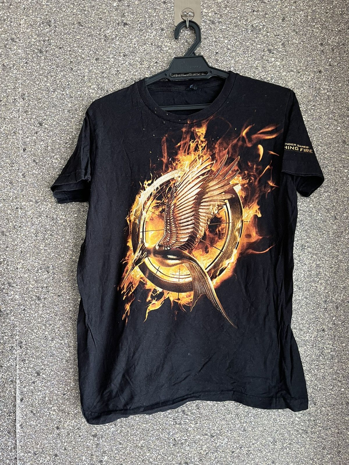 image of Vintage The Hunger Games Ft44 in Black, Men's (Size Small)