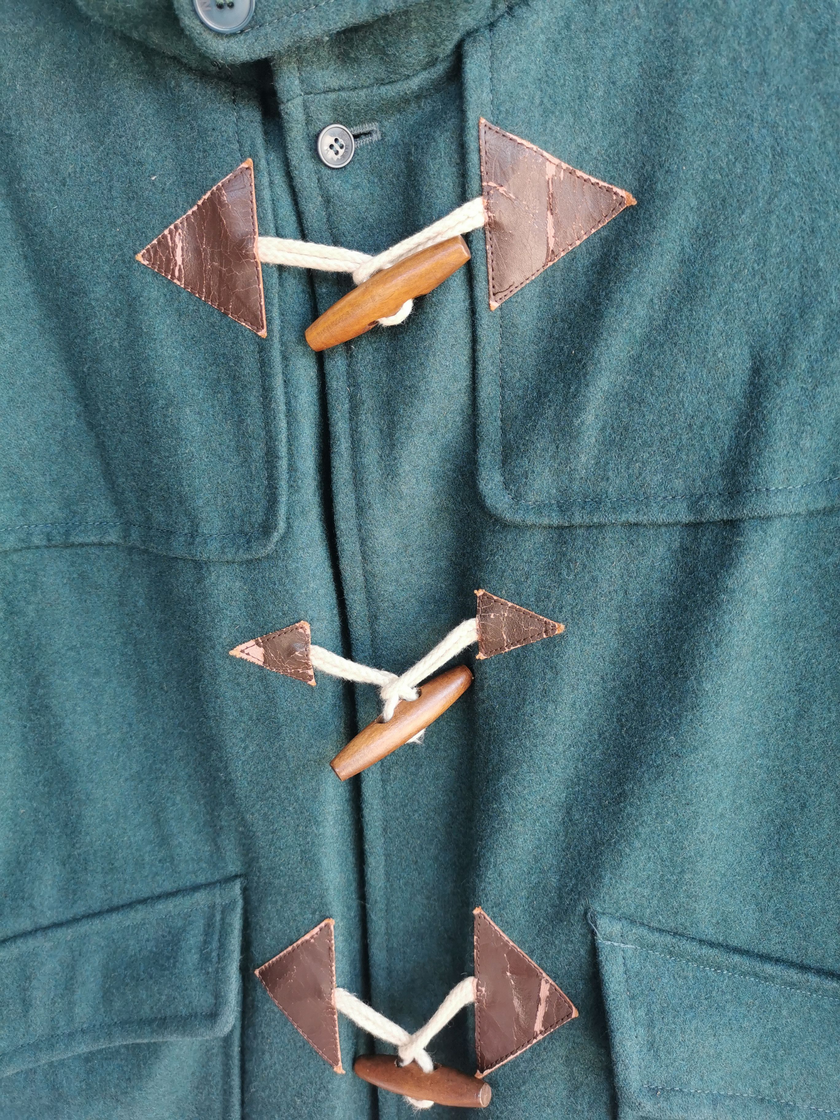 Issey Miyake Ne-net by Issey Miyake Hooded Duffle Wool Jacket Size US L / EU 52-54 / 3 - 6 Thumbnail