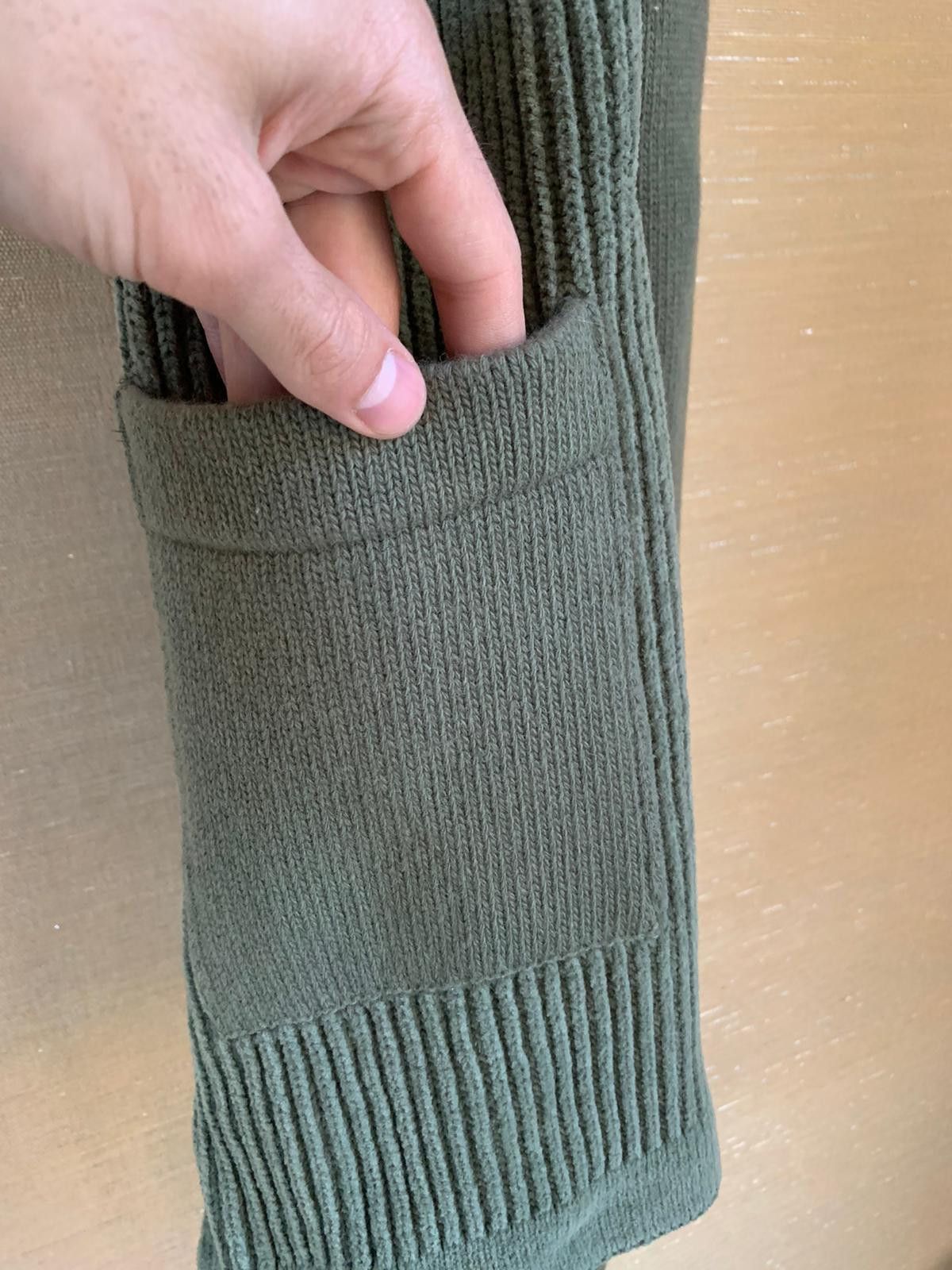 Stone Island Scarf With Pockets in olive Size ONE SIZE - 4 Thumbnail