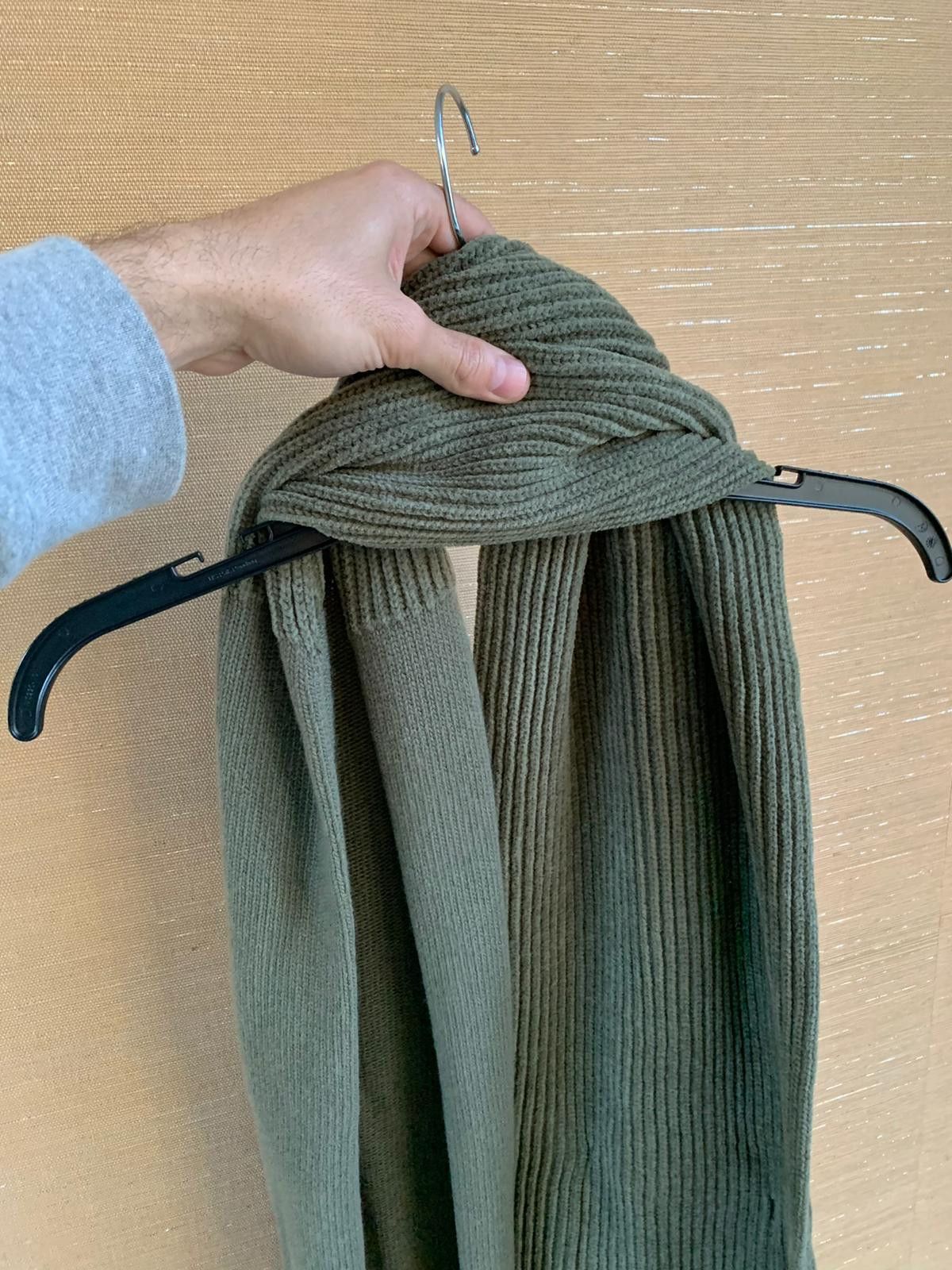 Stone Island Scarf With Pockets in olive Size ONE SIZE - 9 Thumbnail