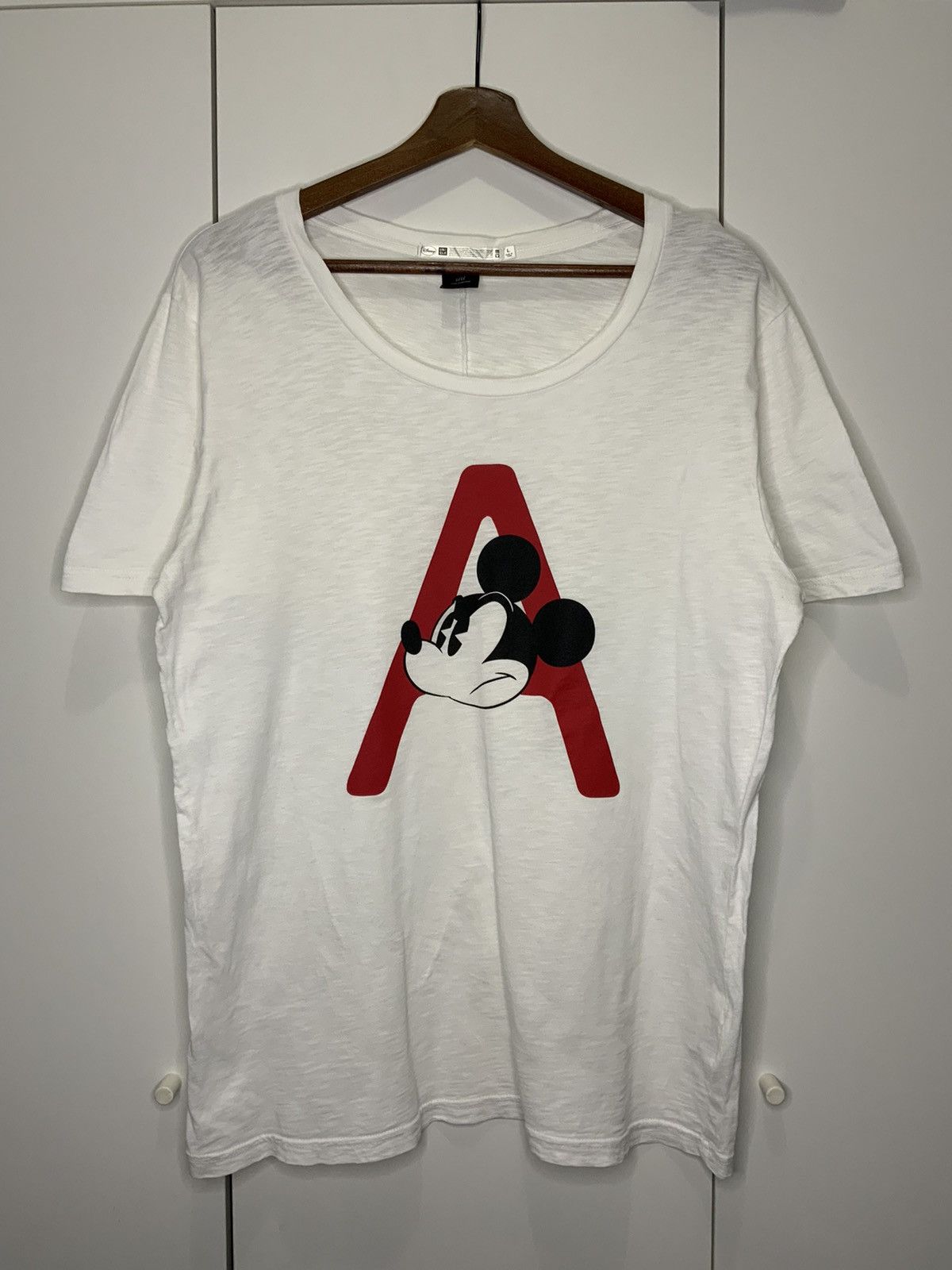 Undercover × Uniqlo Uniqlo x Undercover Mickey Mouse White Tee Size US L / EU 52-54 / 3 - 1 Thumbnail