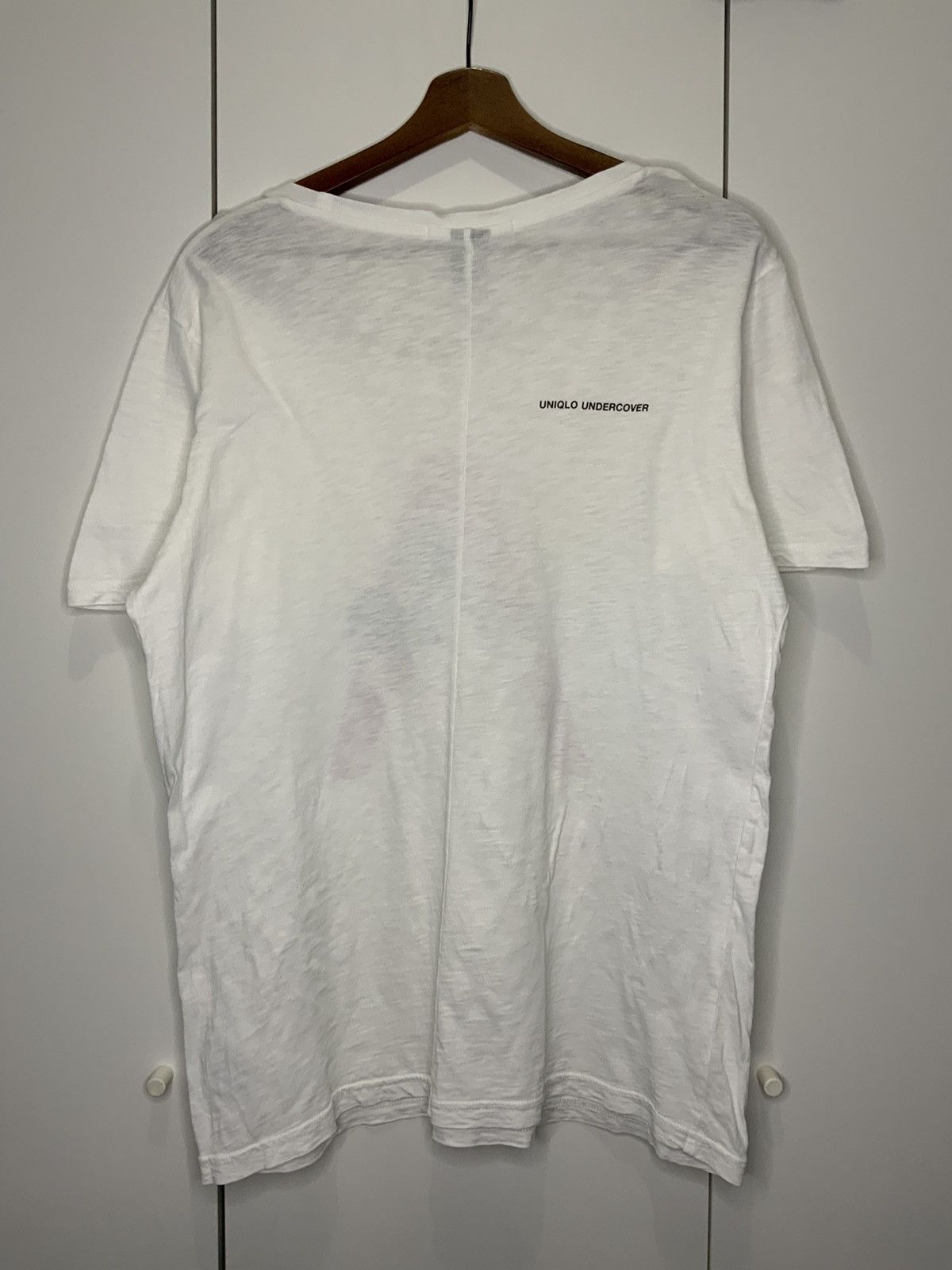 Undercover × Uniqlo Uniqlo x Undercover Mickey Mouse White Tee Size US L / EU 52-54 / 3 - 7 Thumbnail