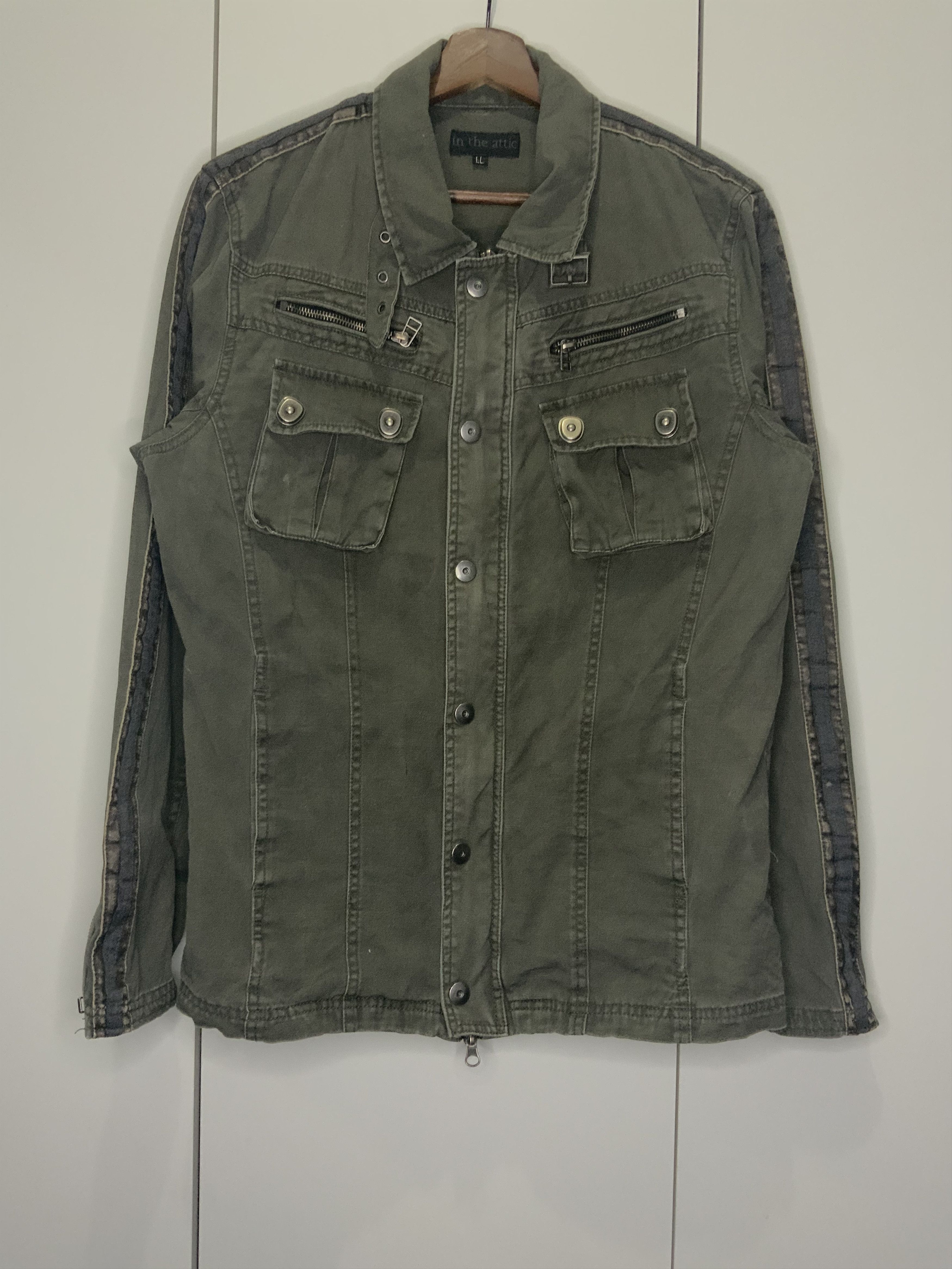 In The Attic In the Attic Long Sleeve Camo Button Ups Shirt Size US L / EU 52-54 / 3 - 14 Thumbnail