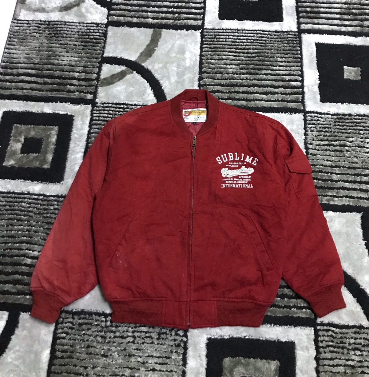Japanese Brand × Vintage Sublime off road bomber jacket Size US L / EU 52-54 / 3 - 6 Thumbnail