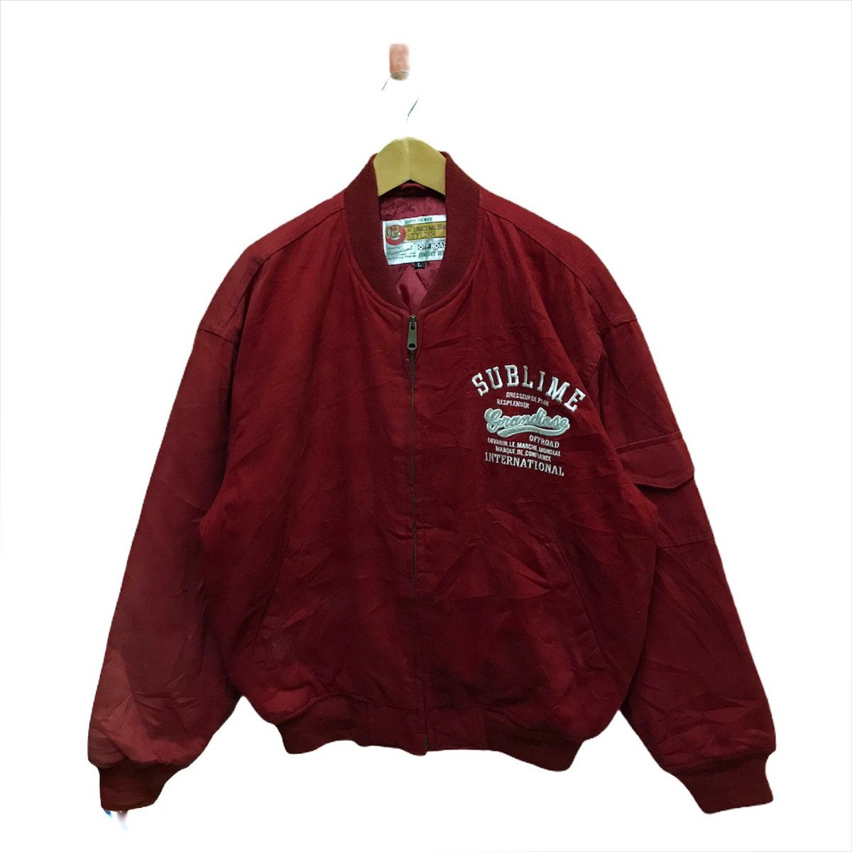 Japanese Brand × Vintage Sublime off road bomber jacket Size US L / EU 52-54 / 3 - 1 Thumbnail