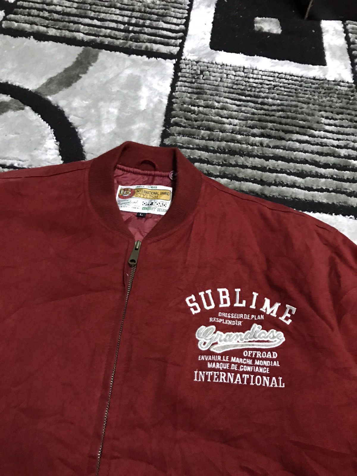 Japanese Brand × Vintage Sublime off road bomber jacket Size US L / EU 52-54 / 3 - 7 Thumbnail