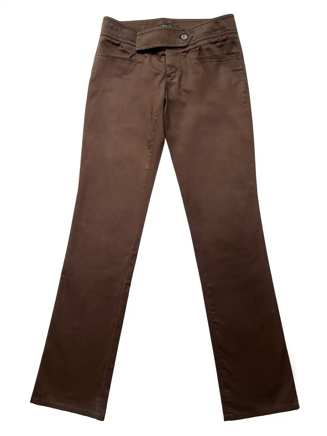 Gucci ⚡️QUICK SALE⚡️2004 Gucci by Tom Ford Brown Pants Trousers Size 27" / US 4 / IT 40 - 1 Thumbnail