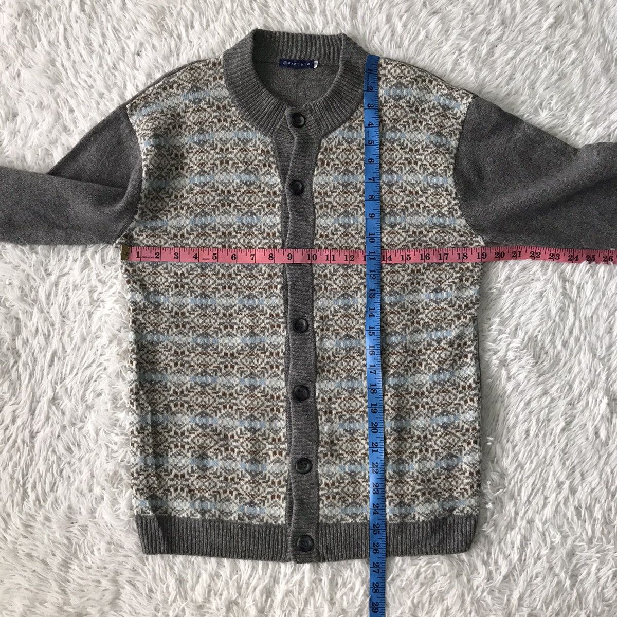 Art Comes First Nice Printed Macchio Sweater Cardigan Size US M / EU 48-50 / 2 - 11 Thumbnail