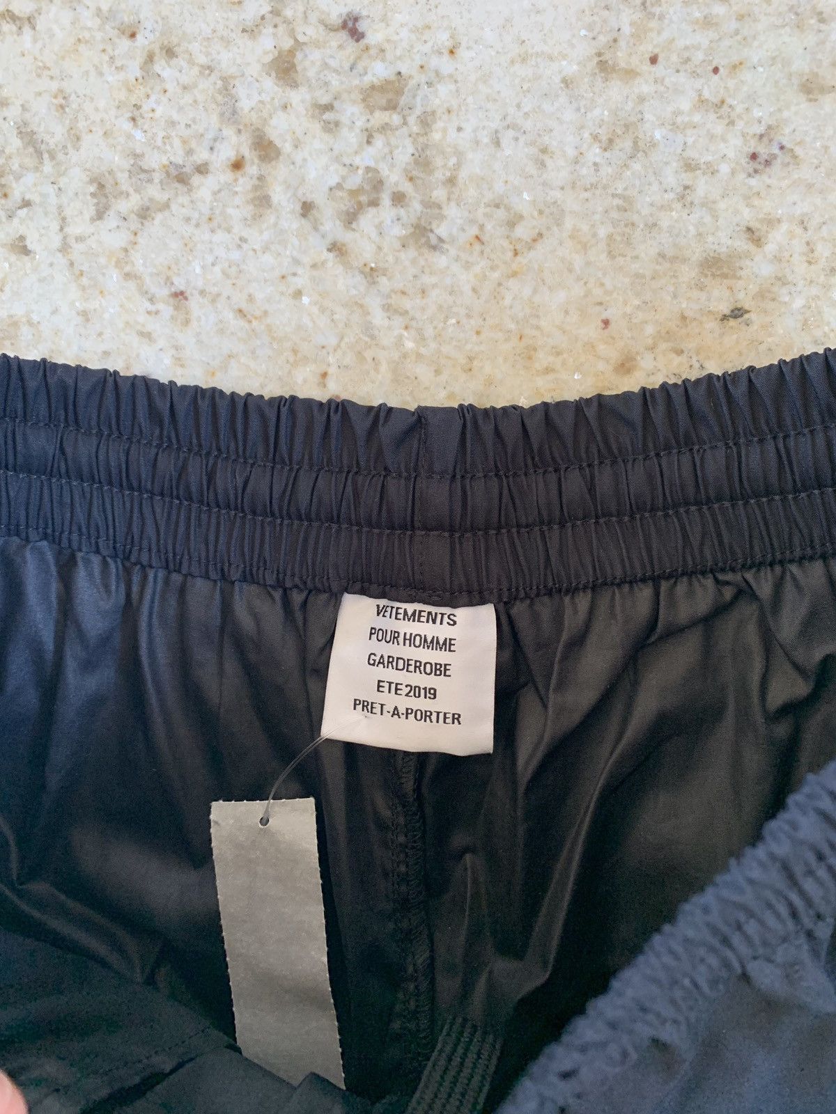 Vetements ETE19 Track Pants in Black & Highlighter Yellow Size US 30 / EU 46 - 9 Thumbnail