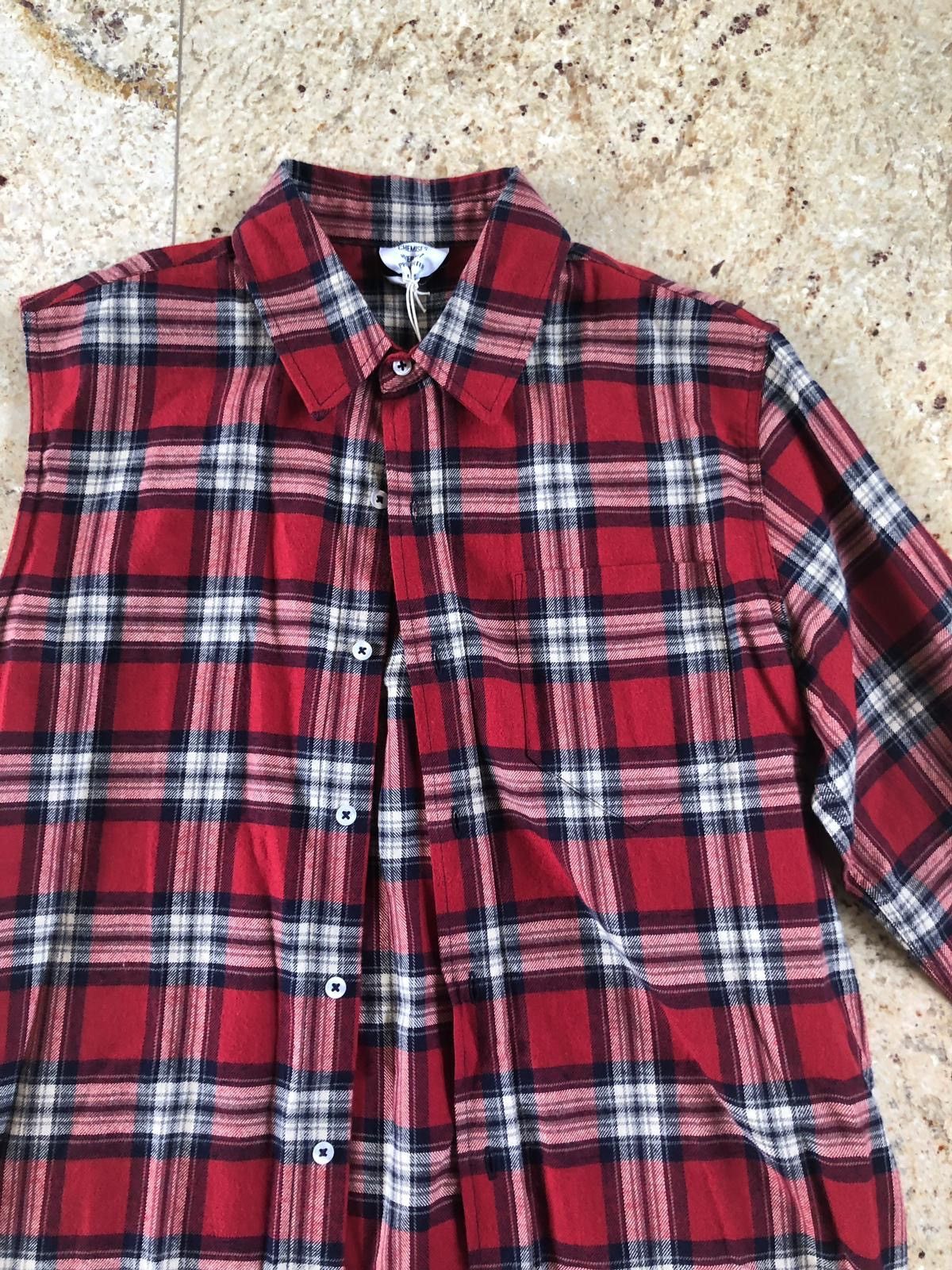 Vetements Single Sleeve Red Tartan Button Up Size US S / EU 44-46 / 1 - 6 Thumbnail