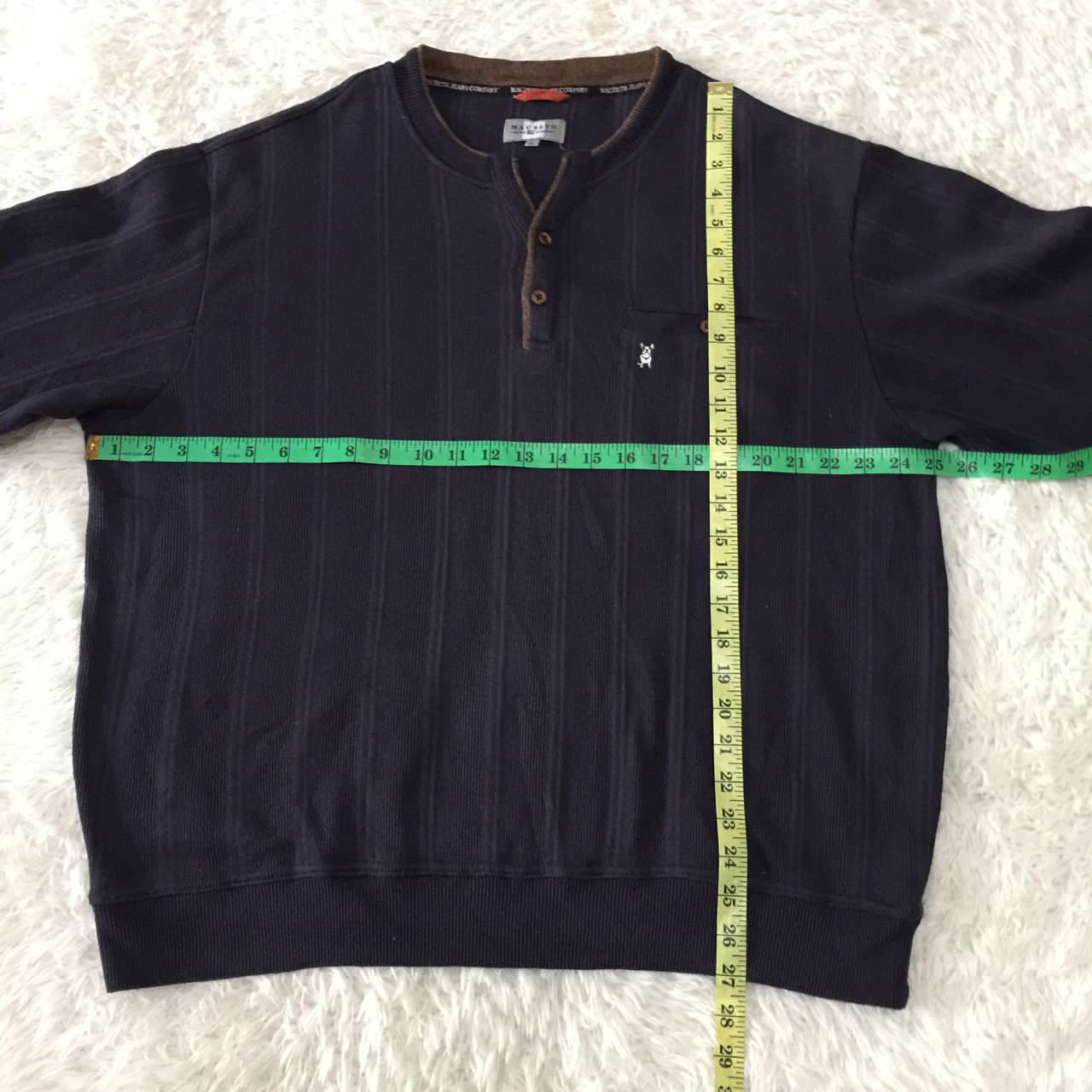 Japanese Brand Macbeth Jeans button up sweatshirt Size US L / EU 52-54 / 3 - 3 Thumbnail