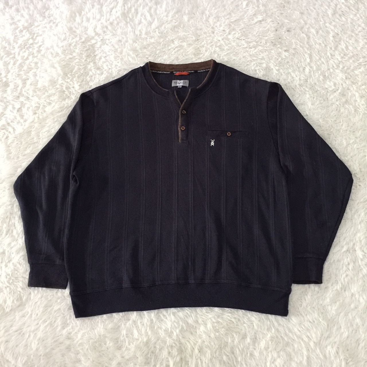 Japanese Brand Macbeth Jeans button up sweatshirt Size US L / EU 52-54 / 3 - 9 Thumbnail