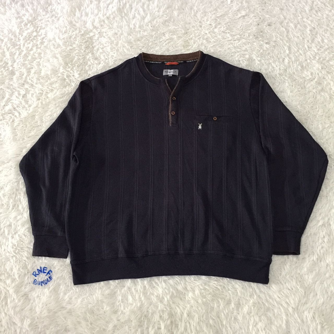Japanese Brand Macbeth Jeans button up sweatshirt Size US L / EU 52-54 / 3 - 1 Thumbnail
