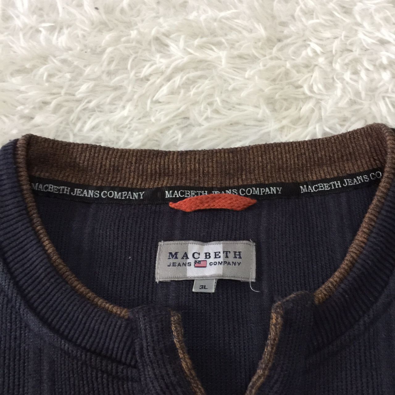 Japanese Brand Macbeth Jeans button up sweatshirt Size US L / EU 52-54 / 3 - 6 Thumbnail