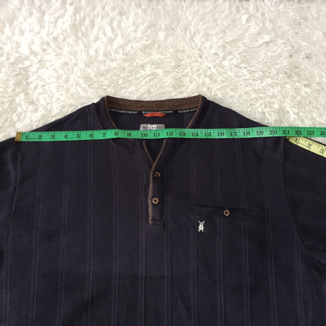 Japanese Brand Macbeth Jeans button up sweatshirt Size US L / EU 52-54 / 3 - 4 Thumbnail