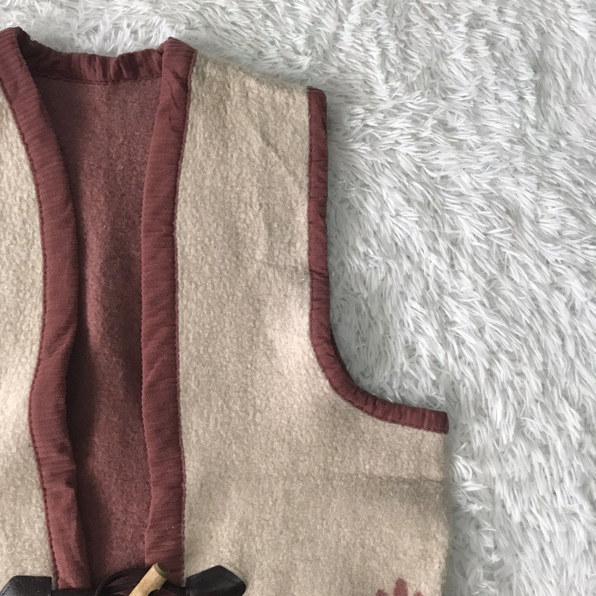 Art Comes First 💥Steals💥Japanese Art Vest Kimono Sleeveless Size US M / EU 48-50 / 2 - 5 Thumbnail