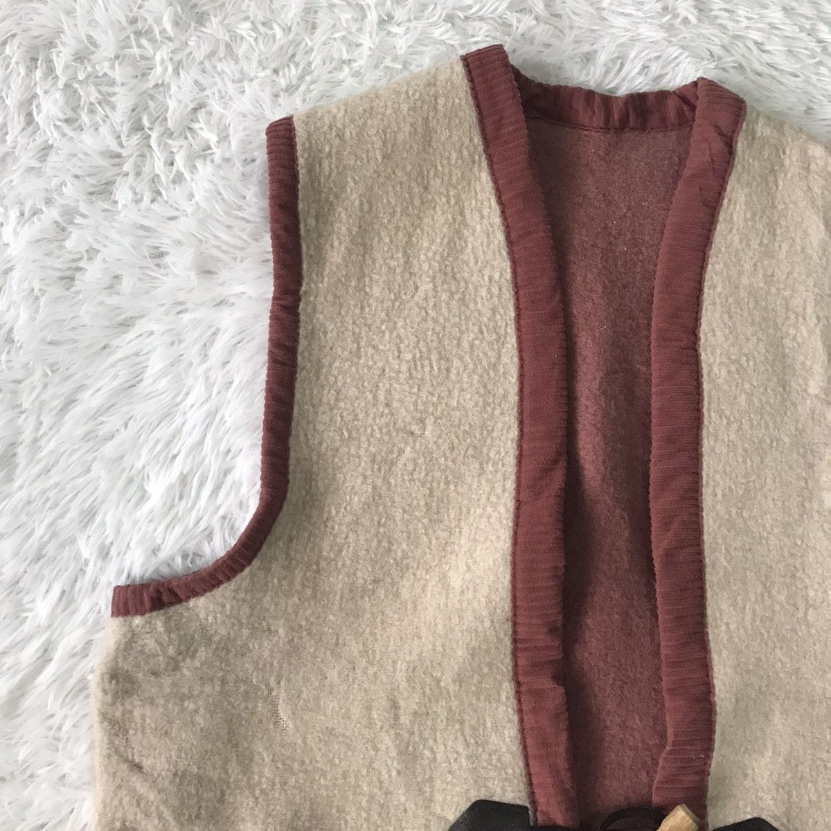Art Comes First 💥Steals💥Japanese Art Vest Kimono Sleeveless Size US M / EU 48-50 / 2 - 6 Thumbnail
