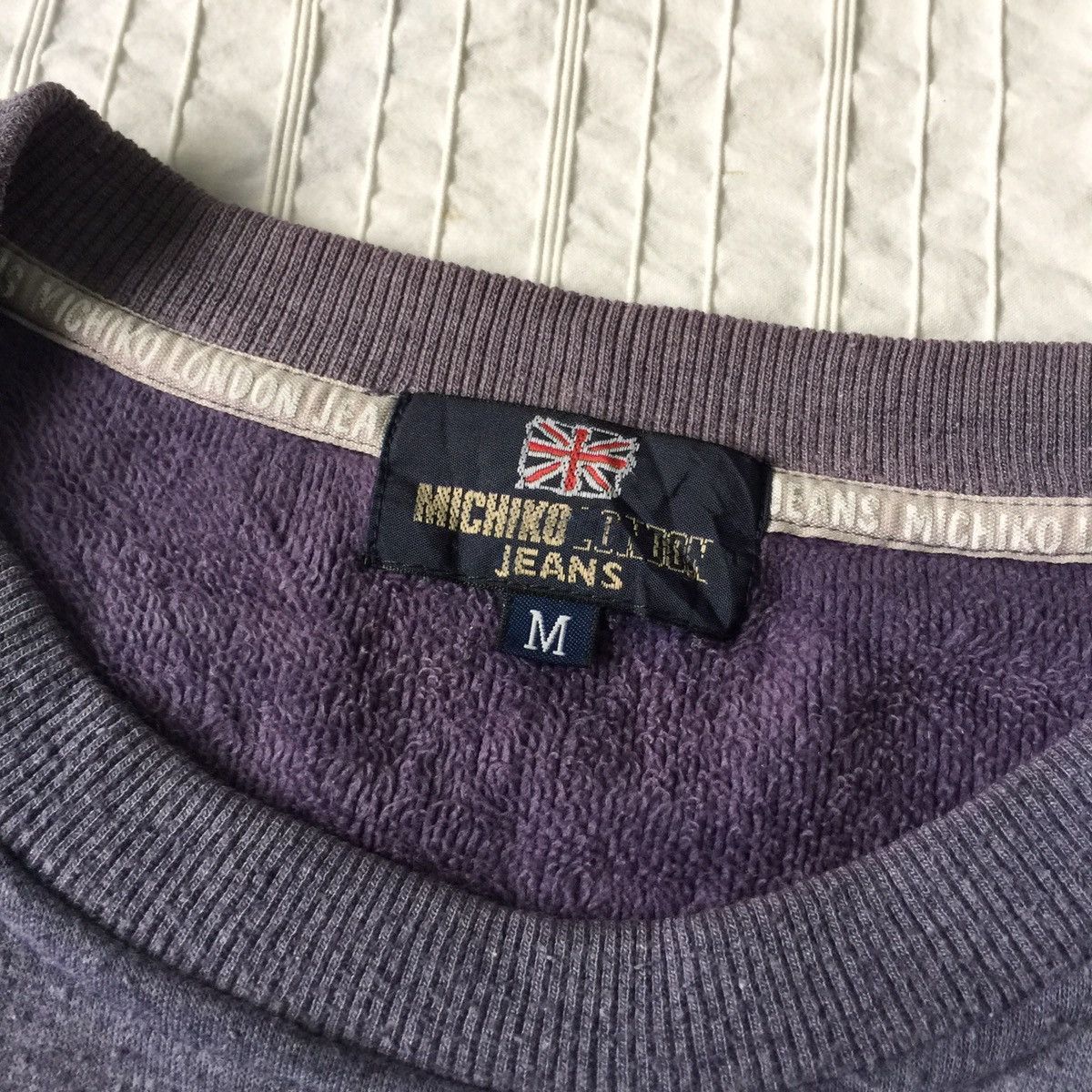 Japanese Brand MICHIKO LONDON JEANS Sweatshirt Spellout Big Logo Size US M / EU 48-50 / 2 - 7 Thumbnail