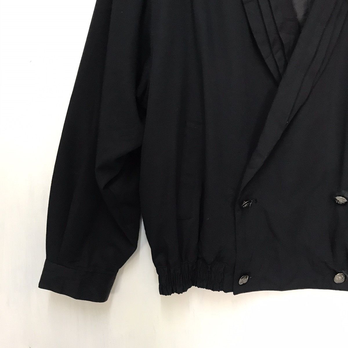 Japanese Brand 🔥 STEALS 🔥 Hopla UOMO Paris Black Sports Jacket Cardigan Size US L / EU 52-54 / 3 - 4 Thumbnail