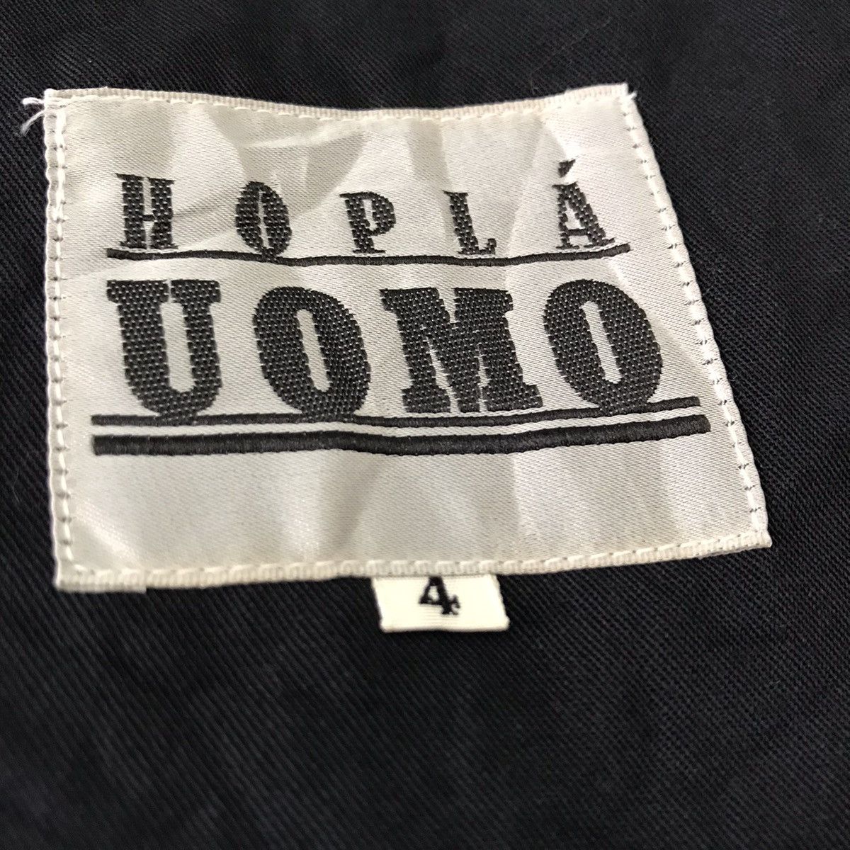 Japanese Brand 🔥 STEALS 🔥 Hopla UOMO Paris Black Sports Jacket Cardigan Size US L / EU 52-54 / 3 - 13 Thumbnail