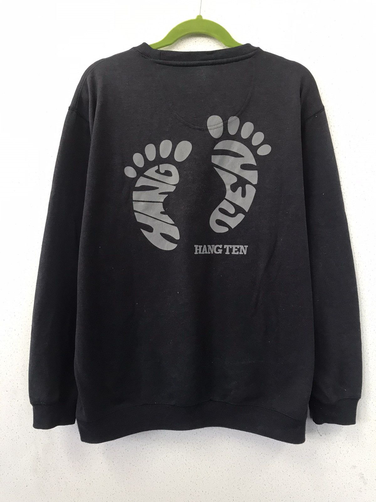 image of Hang Ten Faded Blue Baggy Sweatshirt, Men's (Size Large)