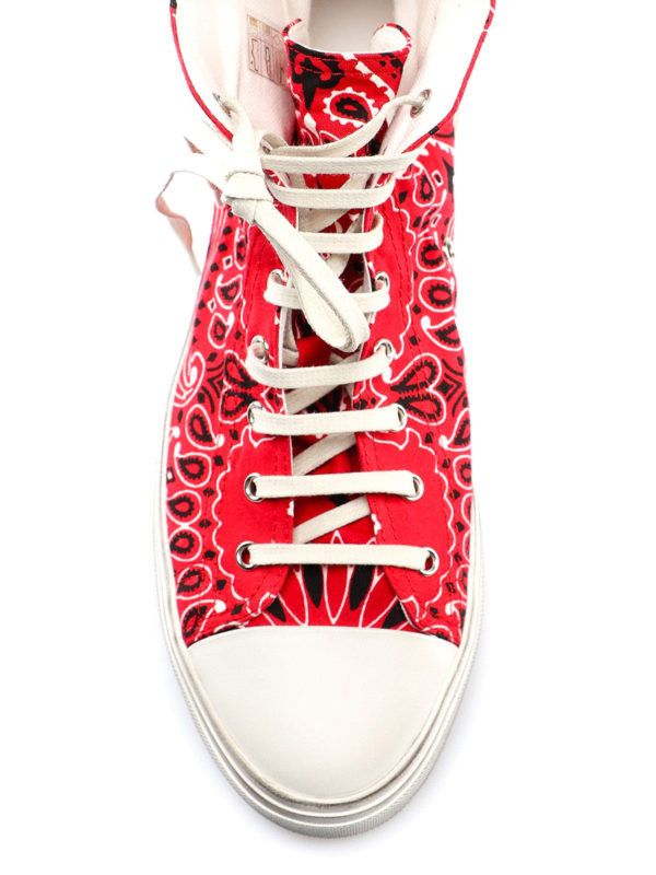 Saint Laurent Paris 55358296D106576 Sneakers in Rosso /Blance Optique Size US 12 / EU 45 - 3 Thumbnail
