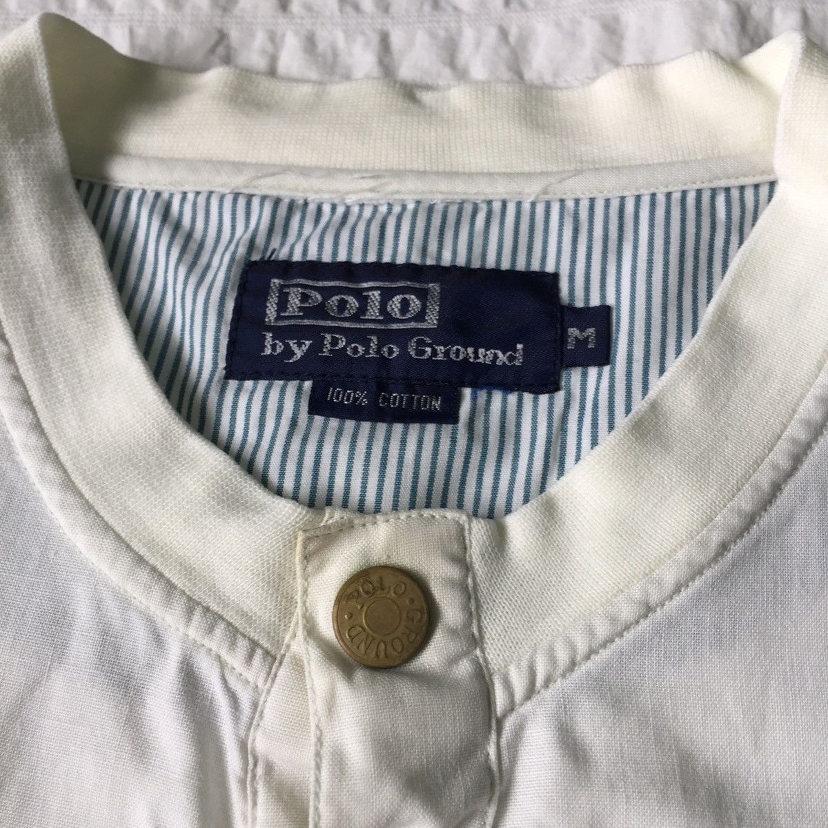 Japanese Brand Big logo Polo by polo ground tshirt Size US L / EU 52-54 / 3 - 8 Thumbnail