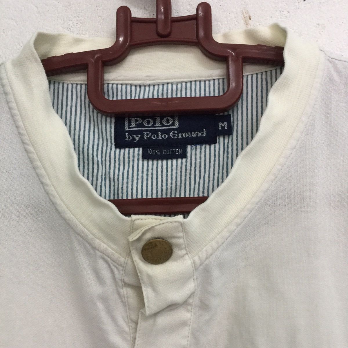 Japanese Brand Big logo Polo by polo ground tshirt Size US L / EU 52-54 / 3 - 4 Thumbnail