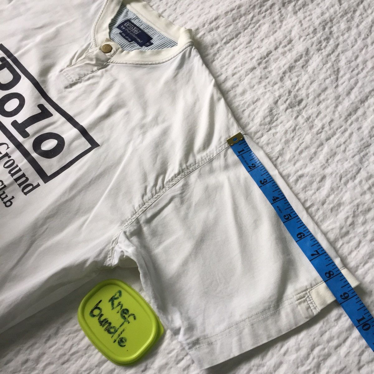 Japanese Brand Big logo Polo by polo ground tshirt Size US L / EU 52-54 / 3 - 12 Thumbnail