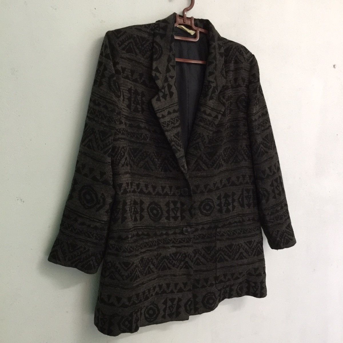 Japanese Brand Jacket blazer nice design material 40% wool made in Japan Size L / US 10 / IT 46 - 3 Thumbnail