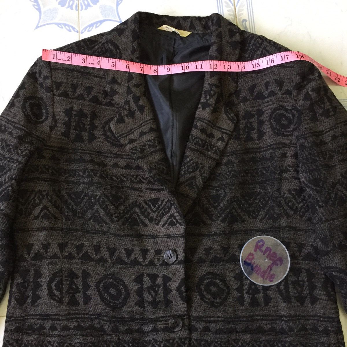 Japanese Brand Jacket blazer nice design material 40% wool made in Japan Size L / US 10 / IT 46 - 6 Thumbnail