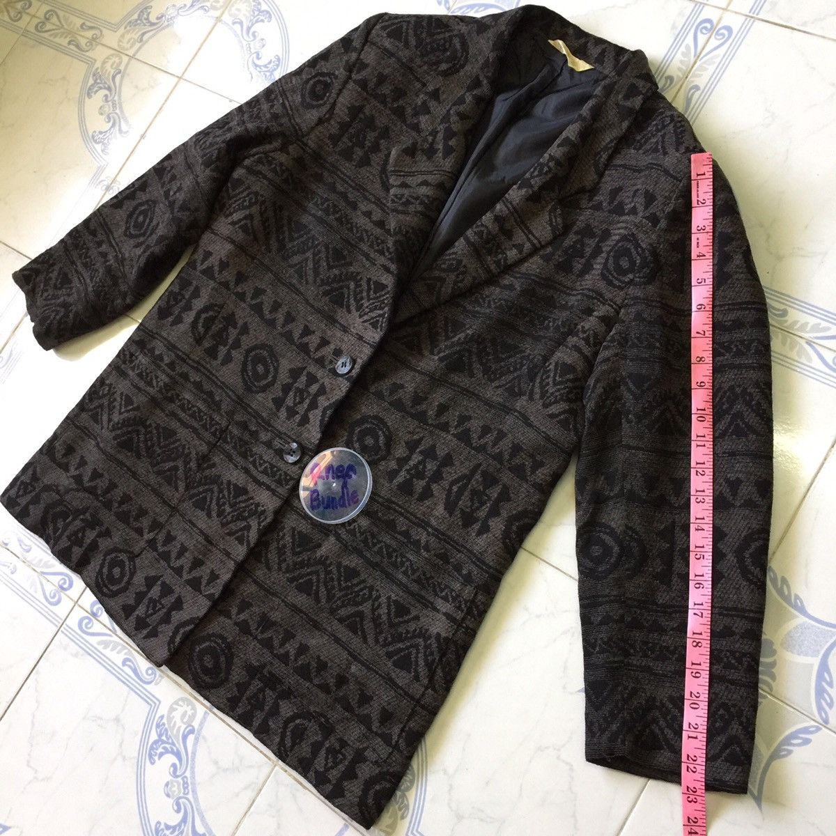 Japanese Brand Jacket blazer nice design material 40% wool made in Japan Size L / US 10 / IT 46 - 9 Thumbnail