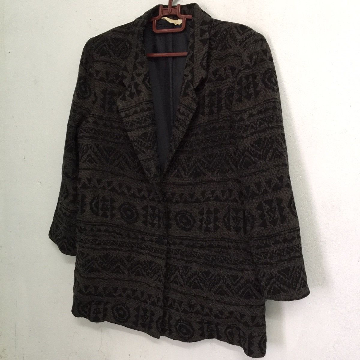 Japanese Brand Jacket blazer nice design material 40% wool made in Japan Size L / US 10 / IT 46 - 2 Thumbnail