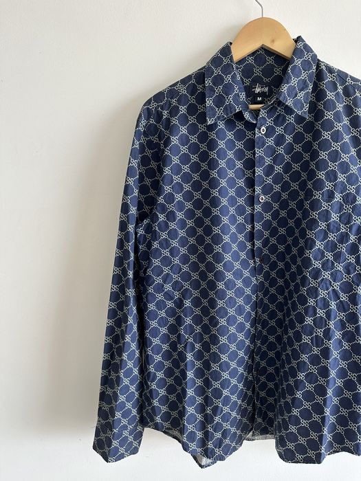 Vintage Stussy monogram shirt