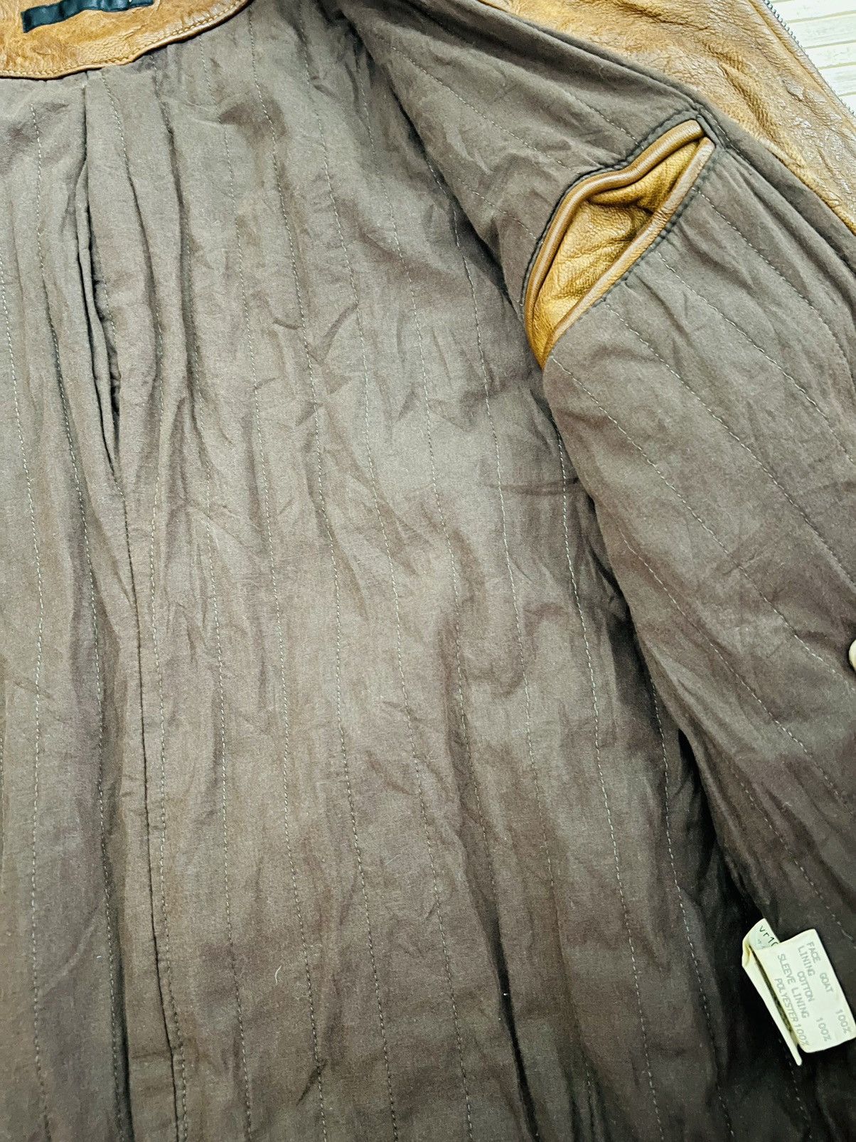 Japanese Brand Vintage Varde77 Riders Leather Jacket Size US M / EU 48-50 / 2 - 11 Thumbnail