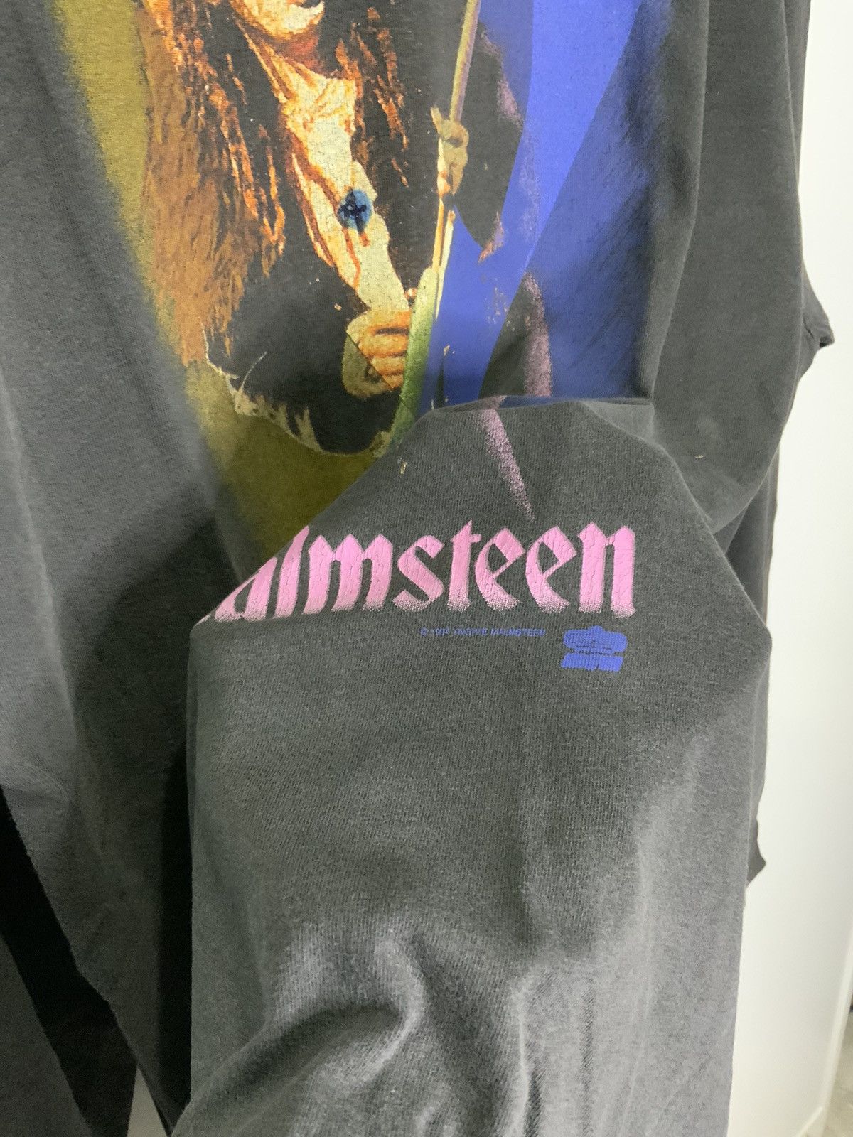 Band Tees Yngwie Malmsteen The Seventh Sign World Tour 1994 Vintage🔥 Size US L / EU 52-54 / 3 - 11 Thumbnail