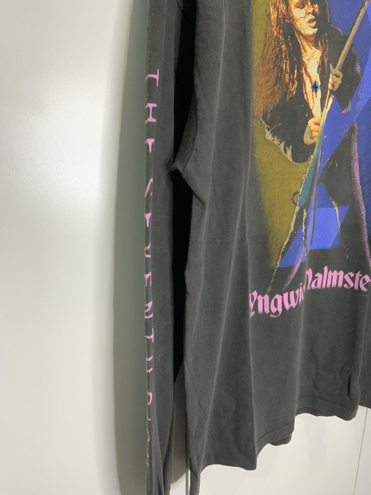 Band Tees Yngwie Malmsteen The Seventh Sign World Tour 1994 Vintage🔥 Size US L / EU 52-54 / 3 - 6 Thumbnail