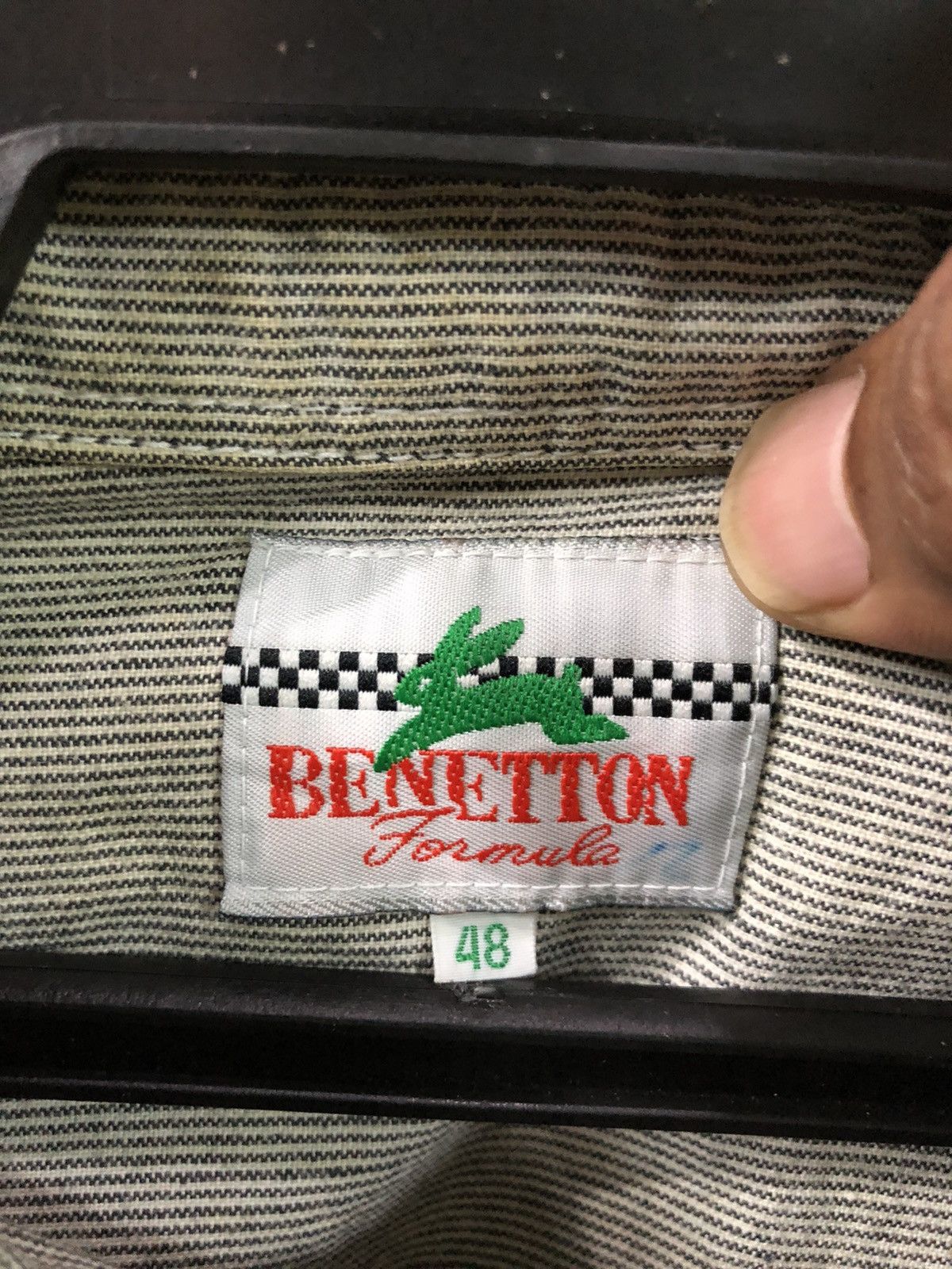 Vintage Benetton F1 World Championship Button Up Shirt
