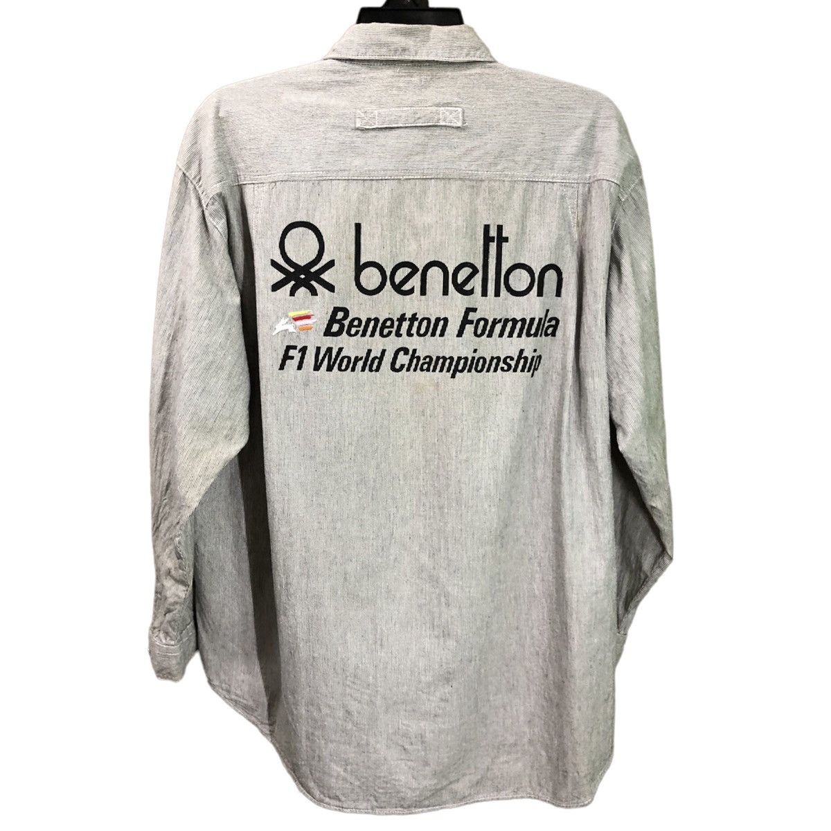 Vintage Benetton F1 World Championship Button Up Shirt