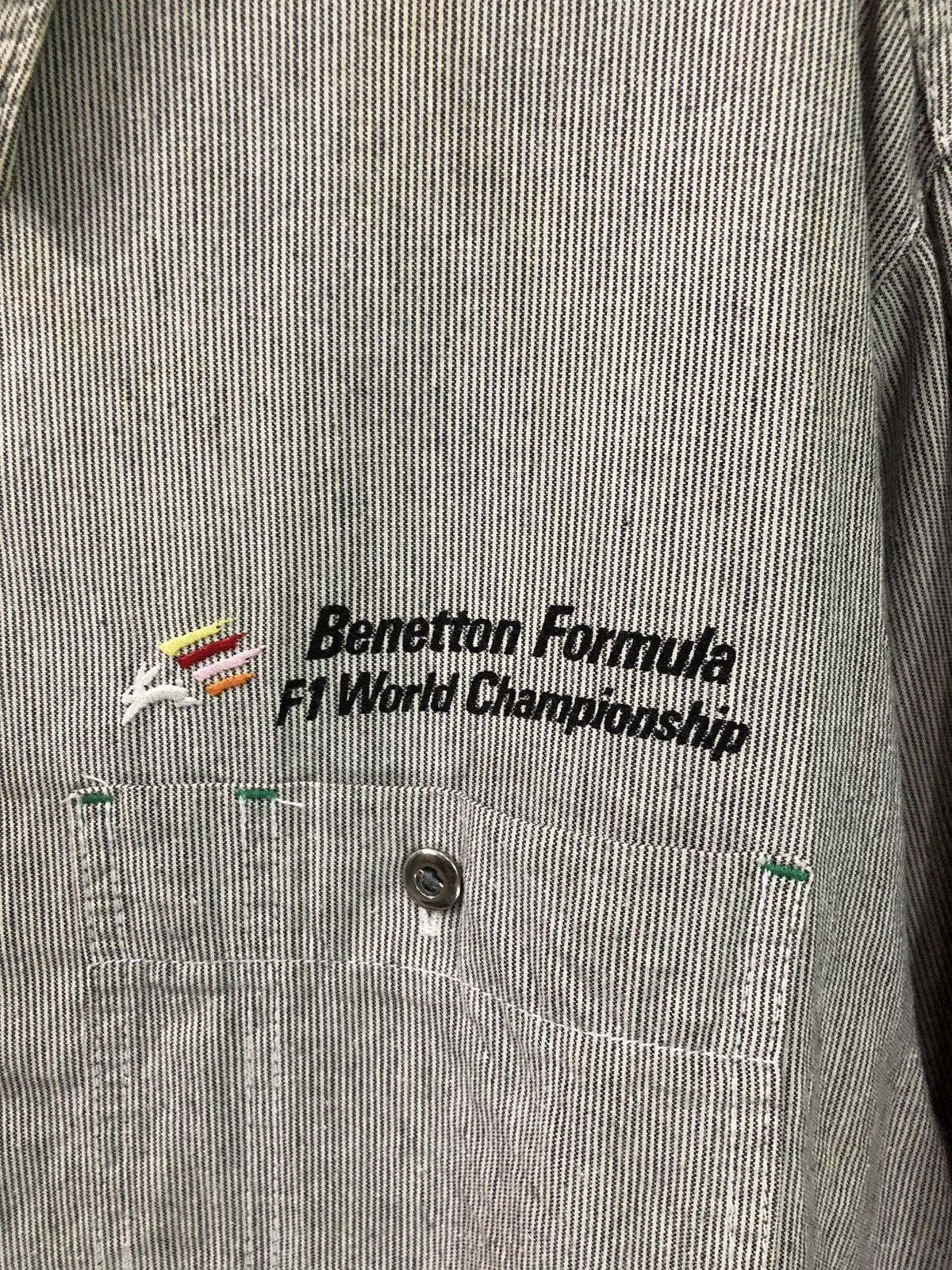 Vintage Benetton F1 World Championship Button Up Shirt