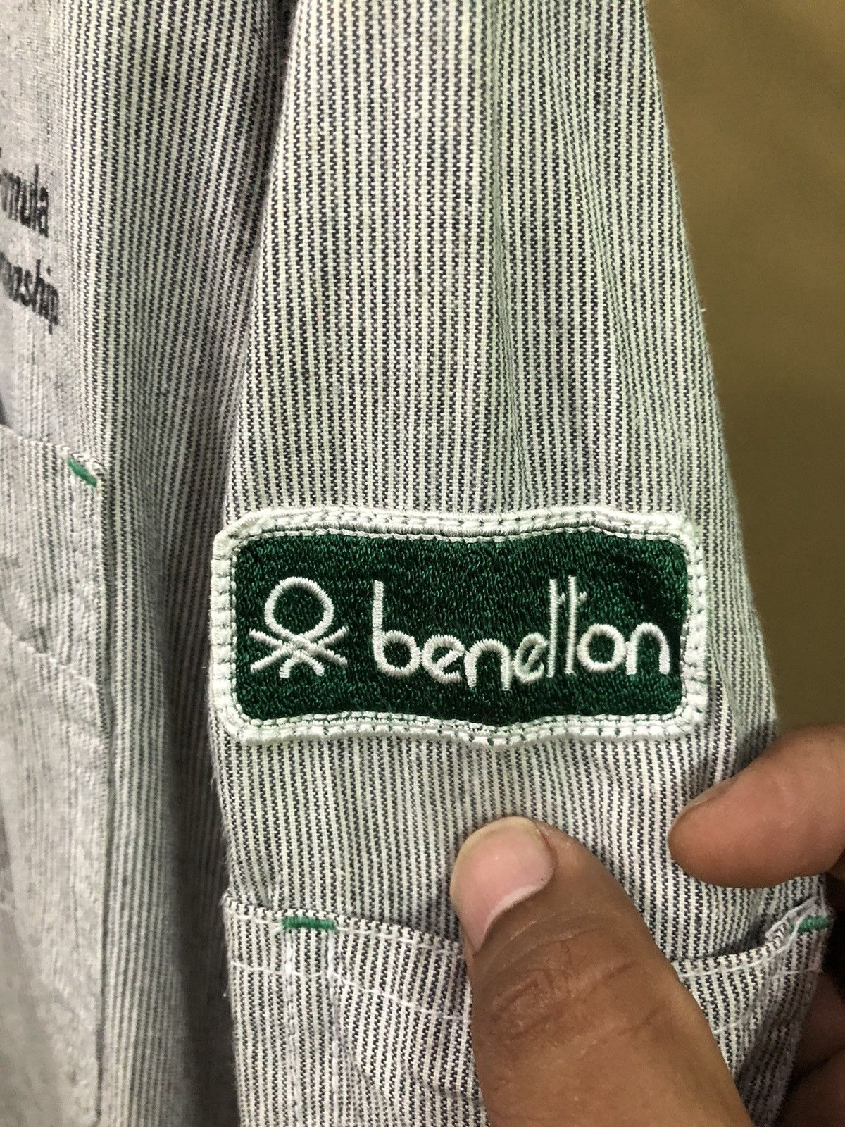 Vintage Benetton F1 World Championship Button Up Shirt