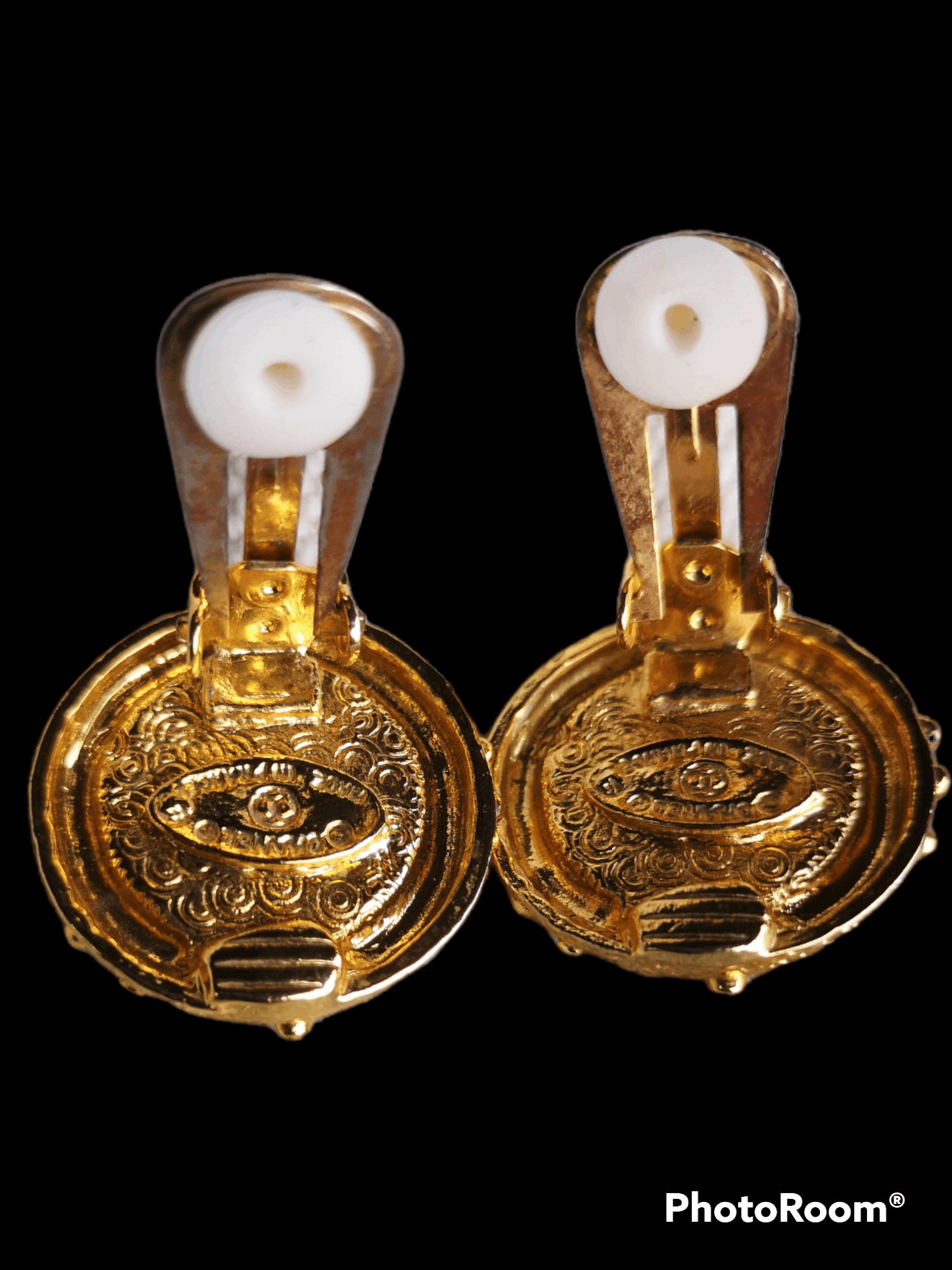 Chanel Vintage Chanel CC logo Earrings Size ONE SIZE - 4 Thumbnail