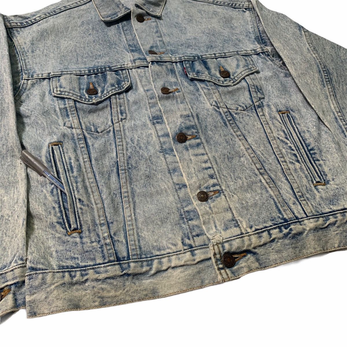 Levi's × Levi's Vintage Clothing Vintage Levi’s Acid Wash Denim Jacket Size US S / EU 44-46 / 1 - 8 Thumbnail